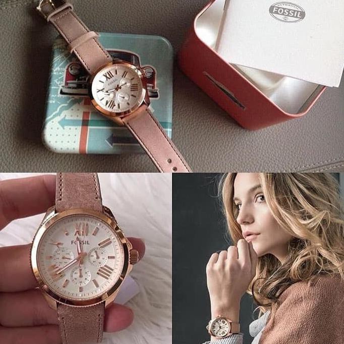 TERBARU JAM TANGAN WANITA MERK FOSSIL ORIGINAL TYPE AM 4532 / AM4532 FREE YES TERLARIS