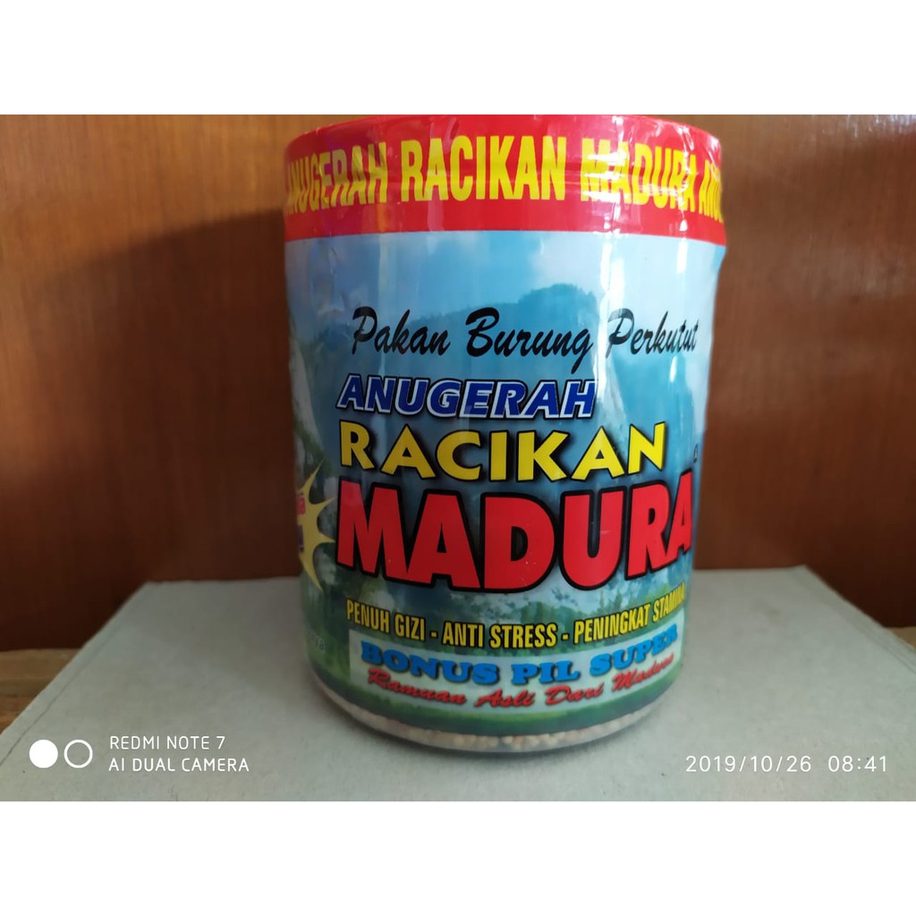 ANUGERAH RACIKAN MADURA  BURUNG PERKUTUT