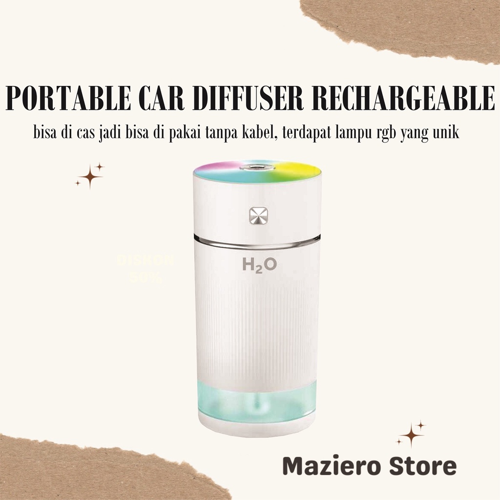 Diffuser Rechargeable Humidifier Essential Oil