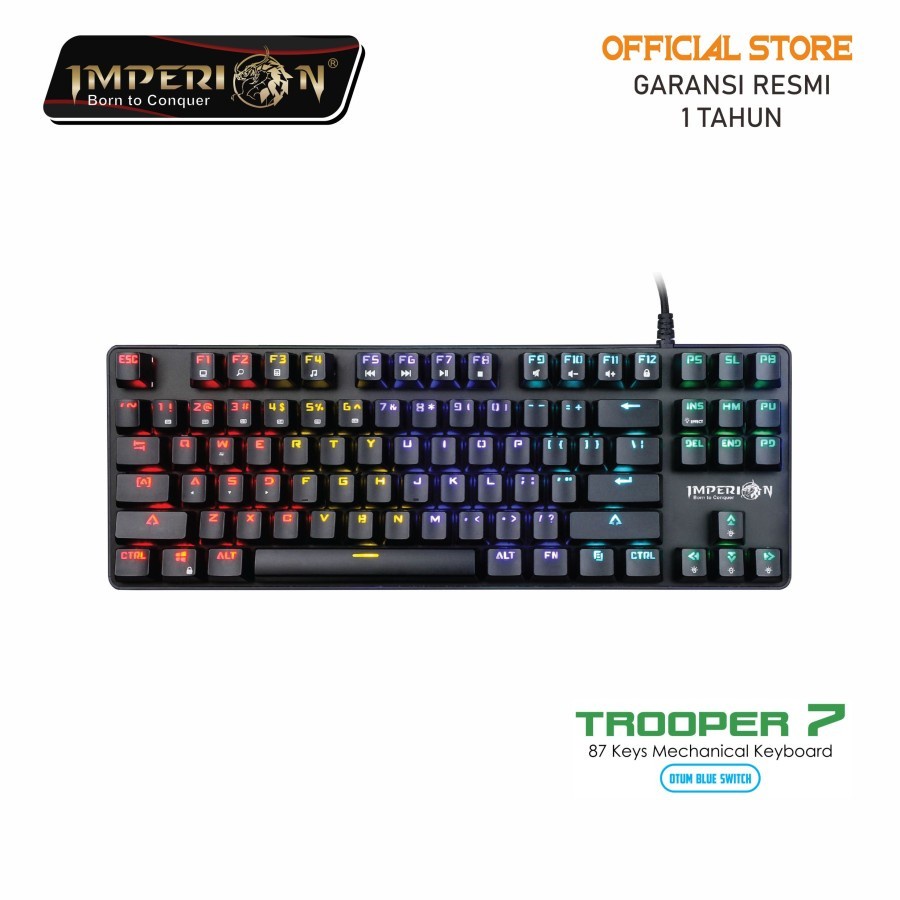 Keyboard Gaming Imperion Trooper 7 KG-M07F Mechanical, RGB