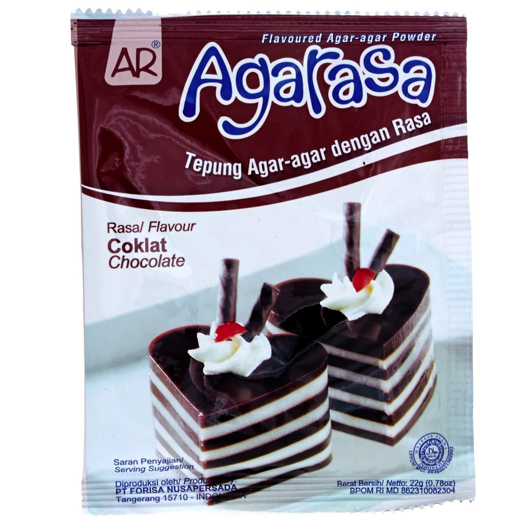 

AGARASA AGAR-AGAR RASA COKELAT 22G