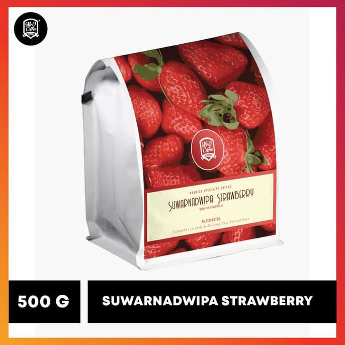

Kopi Arabika SUWARNADWIPA STRAWBERRY Limited Single Origin 500g - BIJI SANGRAI SPECIAL