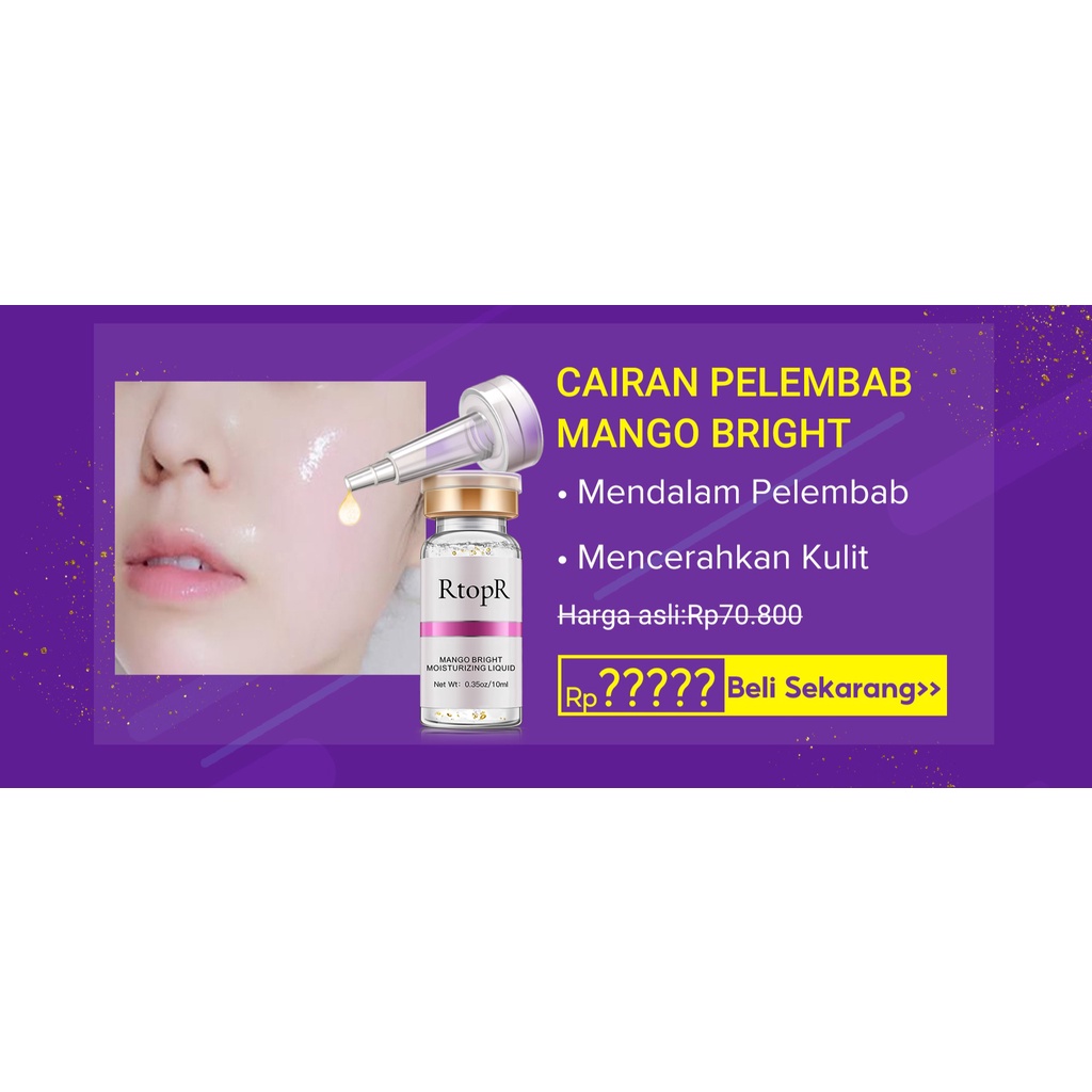 [100% Asli] Rtopr Serum Wajah Glowing Pemutih Anti Kerut Pelembab Wajah Perawatan Kulit Anti-penuaan