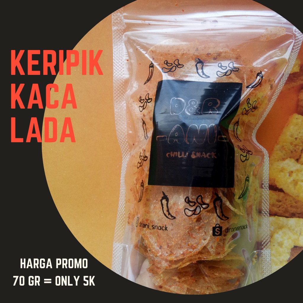 

keripik kaca lada 70 gr