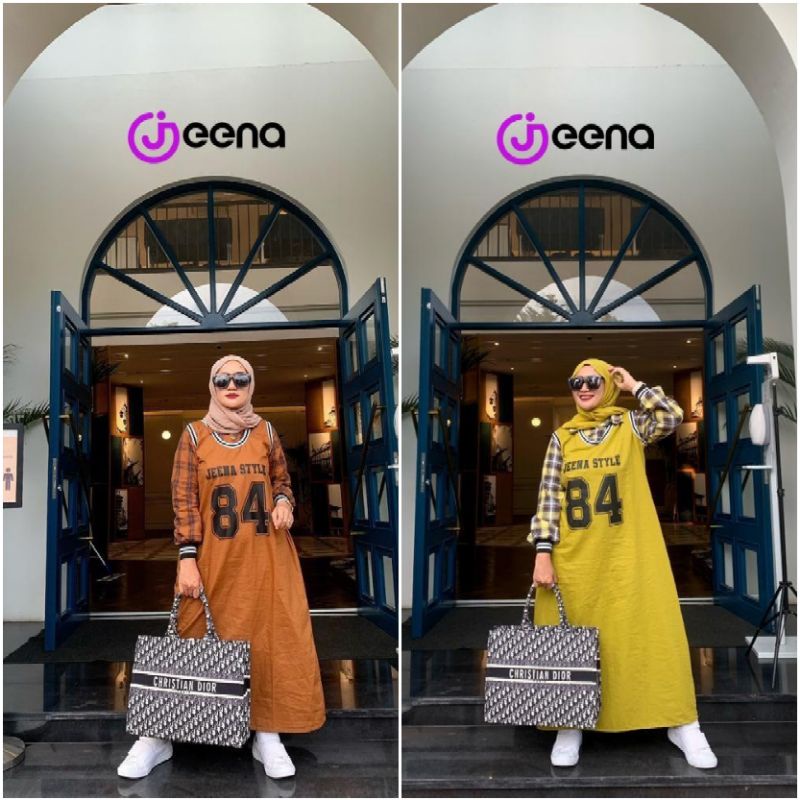 Gamis Midi Dress 84 by JEENA Original