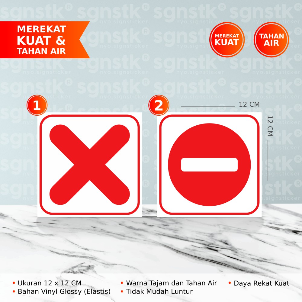 

STIKER ICONIC DILARANG MASUK LARANGAN DUDUK BAHAN KUAT TAHAN AIR