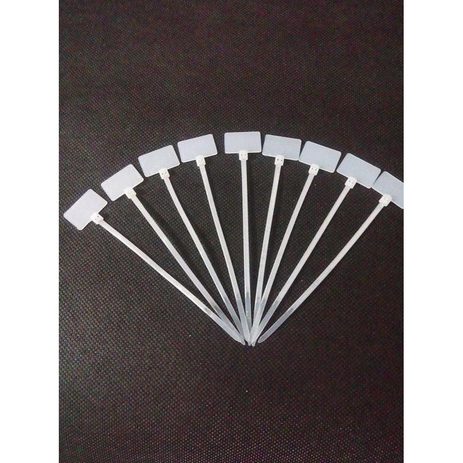 

Discount Cable Ties Tie Pengikat Kabel Dengan Tag Label 2.5X100Mm Bahan Nylon Murah