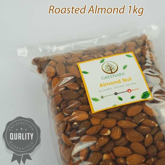 

Roasted almond 1kg / kacang almond panggang 1kg