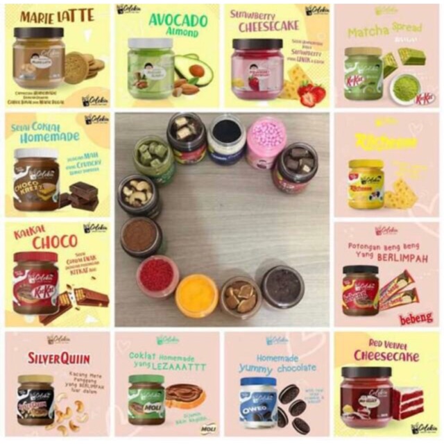 Promo termurah Selai Colekin selai roti selai kekinian