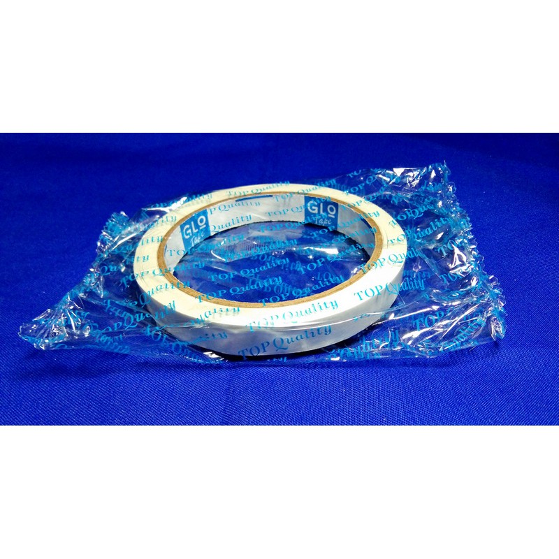 

Glotape Double Tape 12mm x 15yard ( 1 Roll / 1 Pcs ) ( IRRA STORE )