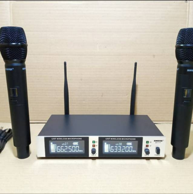 MICROPHONE WIRELESS SHURE SH-777 SH777-1