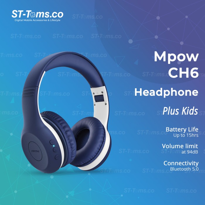 MPOW CH6 / CH 6 Plus Kids Headphone Bluetooth Wireless