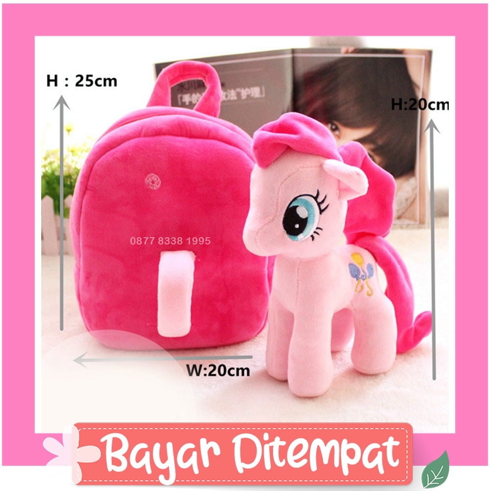 5qQ7_ Tas Anak Sekolah Simple Paud Dan Tk Garsel Fkt 5929 Ransel Karakter Unicorn DS576 Tas Anak Perempuan Ransel