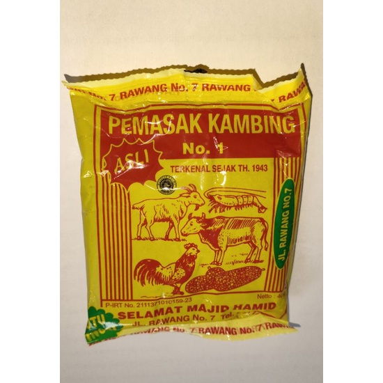 

Pemasak Kambing Selamat Majid Hamid 40g