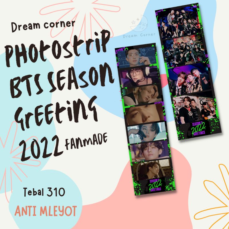 BTS SEASON GREETING 2022 PHOTOSTRIP | FANMADE