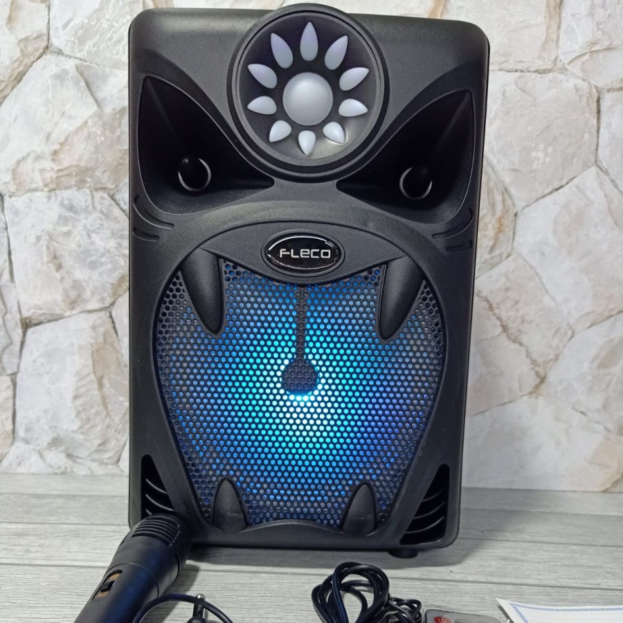 COD SPEAKER BLUETOOTH FLECO 8'5 INCH F-8816 PLUS MIC KARAOKE X-BASS//SPEAKER KARAOKE//SPEAKER SALON AKTIF X-BASS//SPEAKER WIRELESS