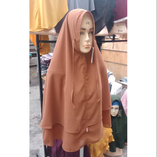 Khimar ceruty tali non pet