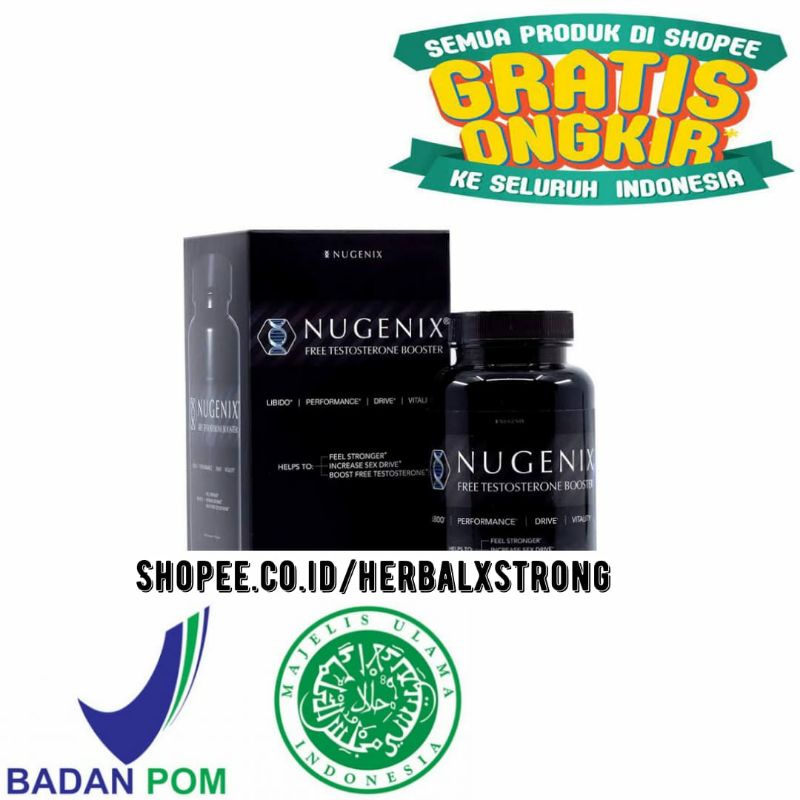 NUGENIX OBAT SUPLEMEN PRIA HERBAL AMPUH