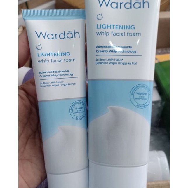 Wardah Lightening Whip Facial Foam 50 ml 100 ml