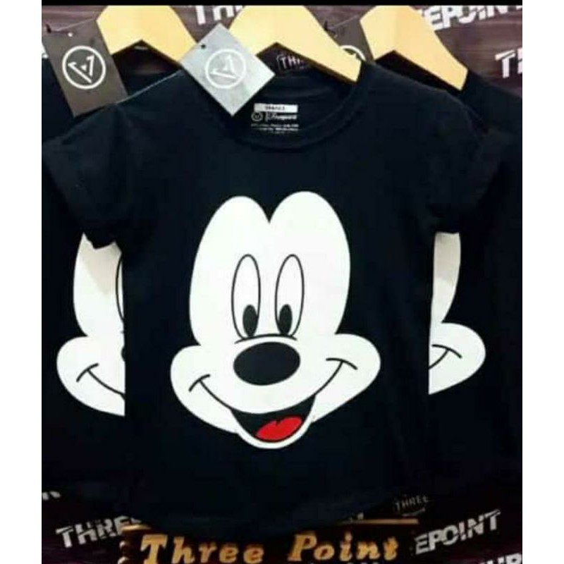 THREE POINT MICKEY HITAM
