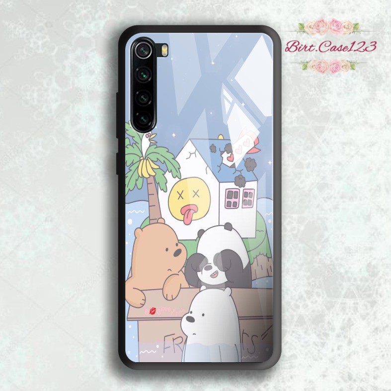 back case glass WE BARE BEARS Samsung J2 G530 prime A01 CORE A20 A30 A20s A50 A50s A21s A01 BC5139