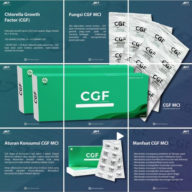 CGF MCI Chlorella Growth Factor