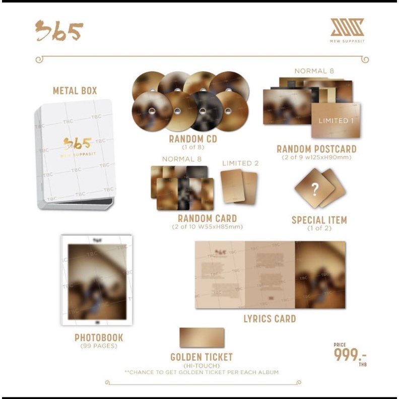 READY STOCK FIRST FULL ALBUM 365 MEW SUPPASIT