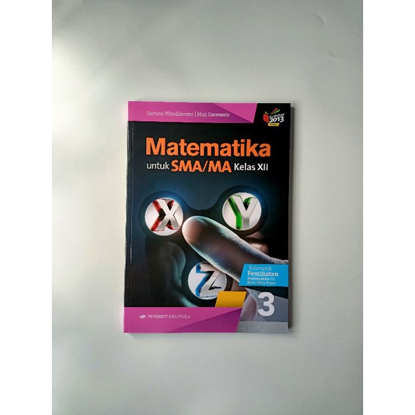 buku matematika xyz peminatan kelas 12 sma