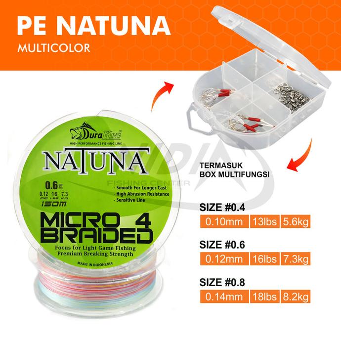 Pe Duraking Natuna 300M Micro 4 Braided