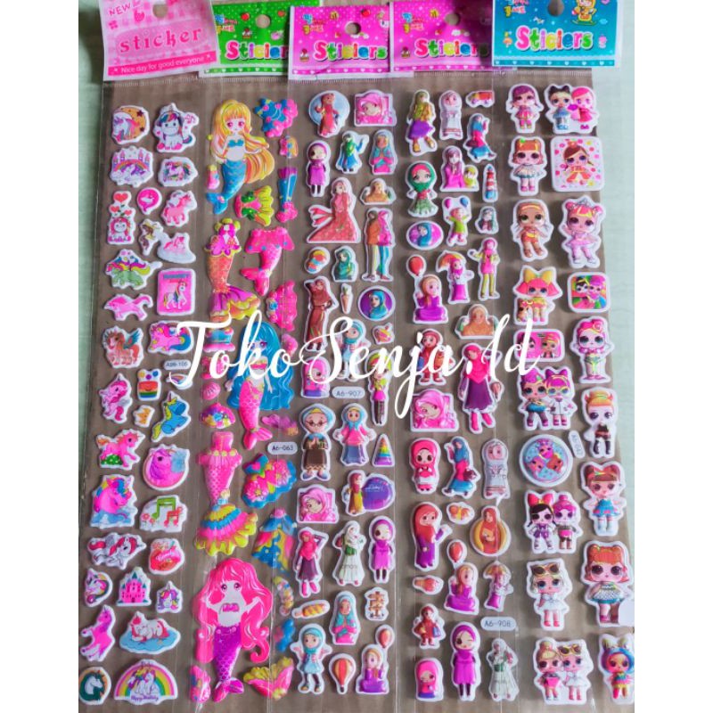

Sticker Anak timbul 1 lembar