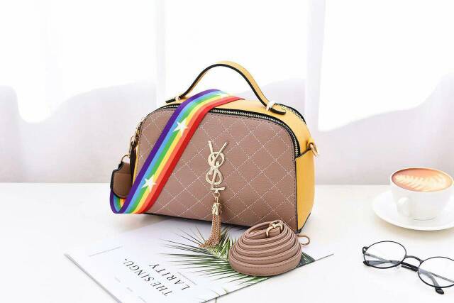 Tas YSL* sling Bag 827 wanita branded batam fashion import