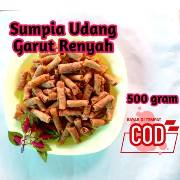 

Sumpia Udang renyah 500 GRAM cemilan makanan ringan