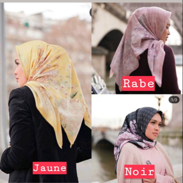 Hydrangea scarf / square Buttonscarves