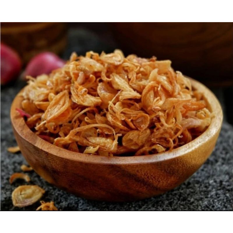 

BAWANG GORENG ASLI TIANG CILACAP,BAWANG GORENG ENAK, GURIH RENYAH,COCOK BUAT TABURIN SOP AYAM,BAKSO DLL