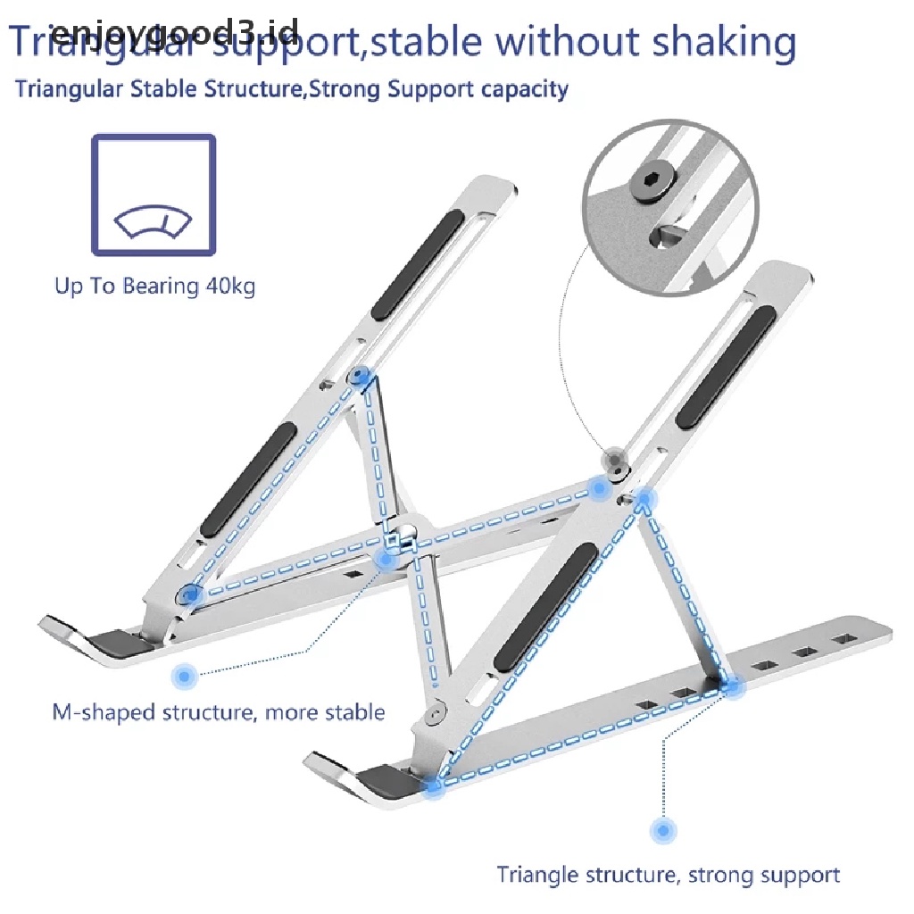 Stand Holder Laptop / Notebook Portable Dapat Dilipat