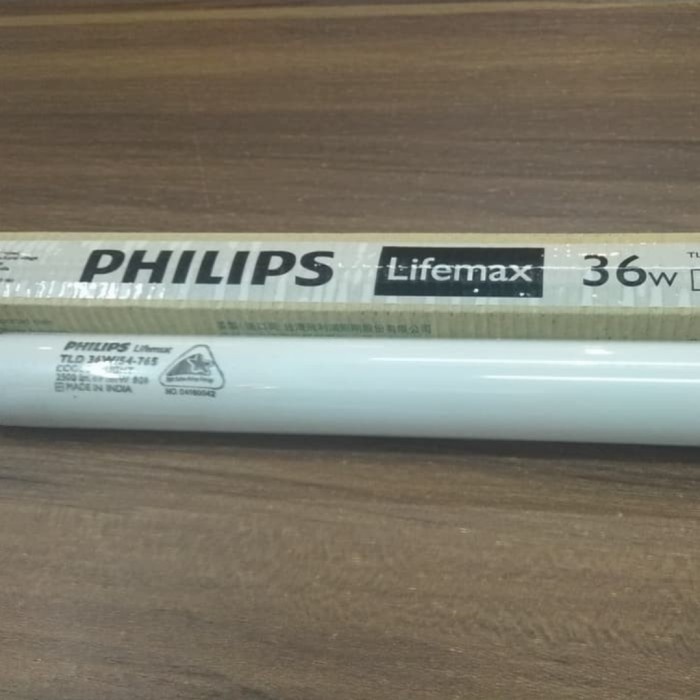 Lampu TL 36W Philips TLD 36W/54-765 Cool daylight