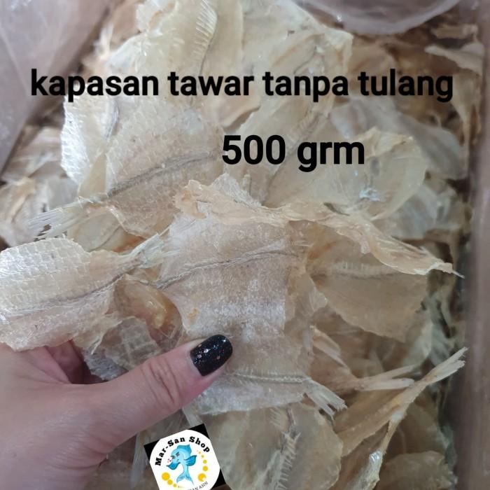 

Fisho | Ikan Asin Kapasan Tawar Buang Tulang 500 Gram Ready stock