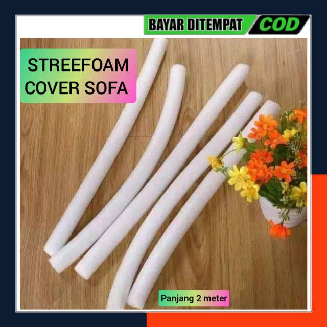 STYROFOAM COVER SOFA PANJANG 2 METER SARUNG SOFA SELIPAN ...