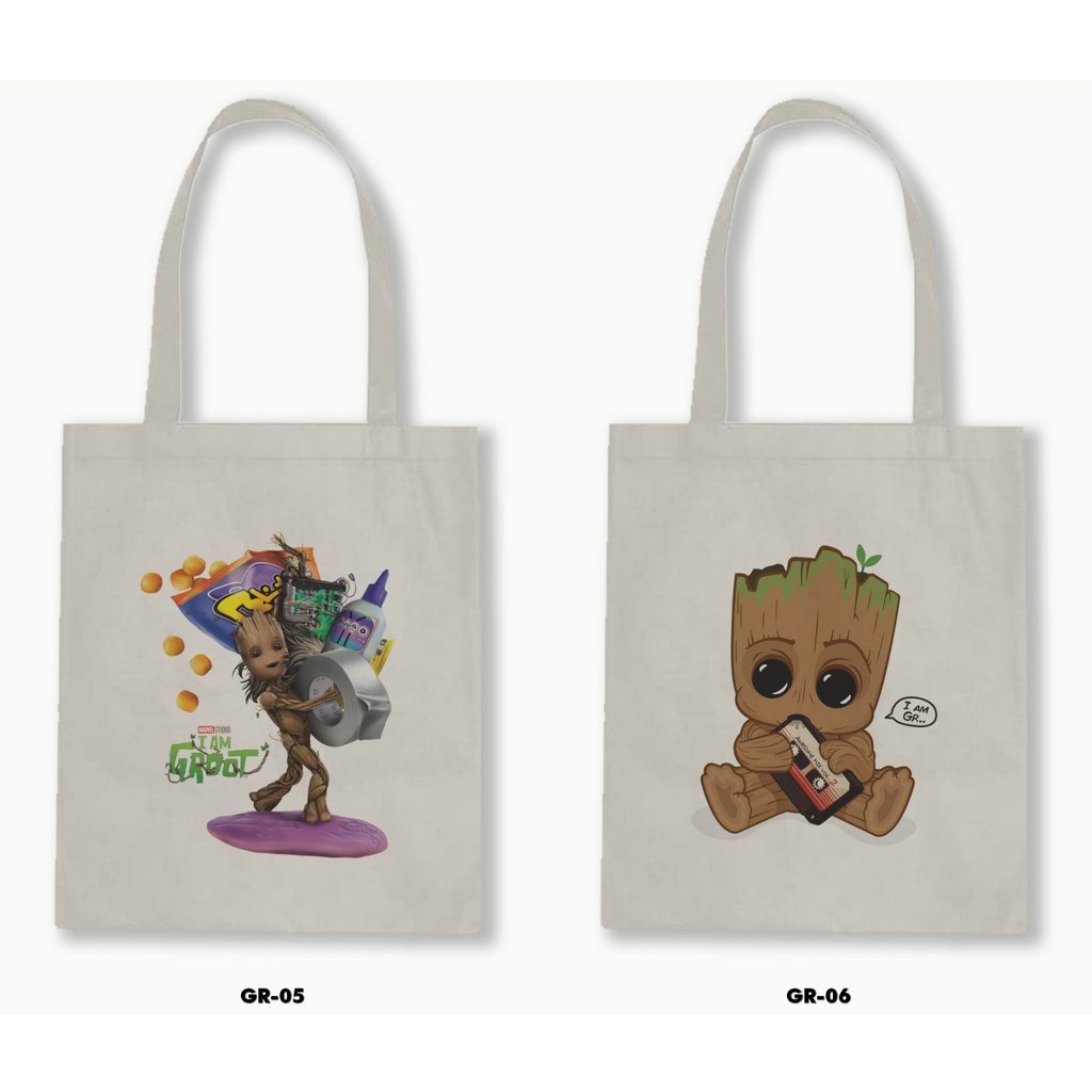 TOTE BAG BLACU - I AM GROOT