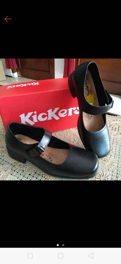 Sepatu Pantofel Wanita Kulit Asli Paskibra Kickers Wanita Sekolah