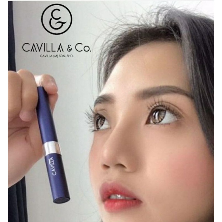 (100% ORIGINAL with BARCODE) CAVILLA EYELASH AND EYEBROW ESSENCE SERUM MADE IN USA🇺🇸