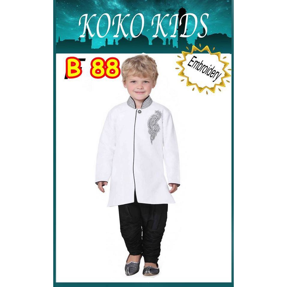 BAJU KOKO KIDS B88 / BAJU MUSLIM ANAK LAKI - LAKI