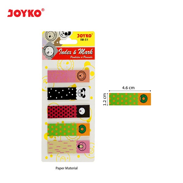 

ORGANIZER-DOCUMENT- INDEX MARK PENANDA PEMBATAS JOYKO IM-51 KERTAS -DOCUMENT-ORGANIZER.