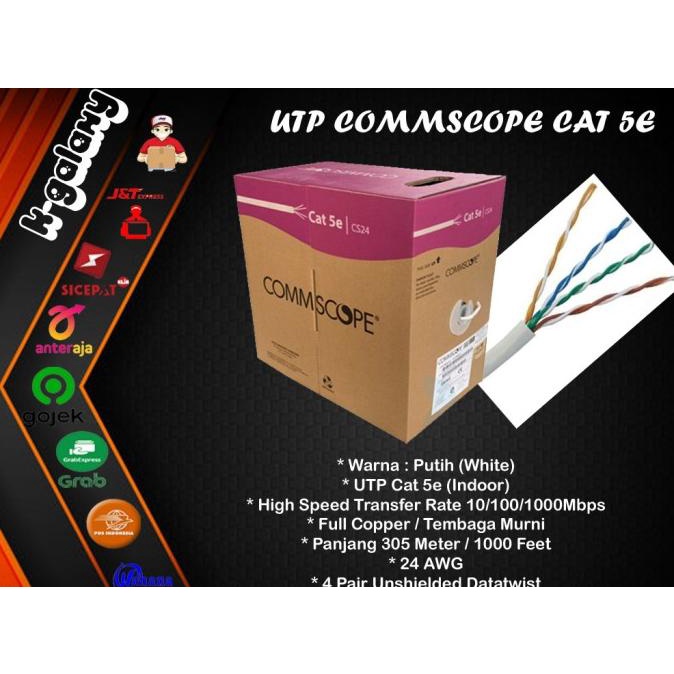 Kabel Lan Utp Commscope Cat 5E