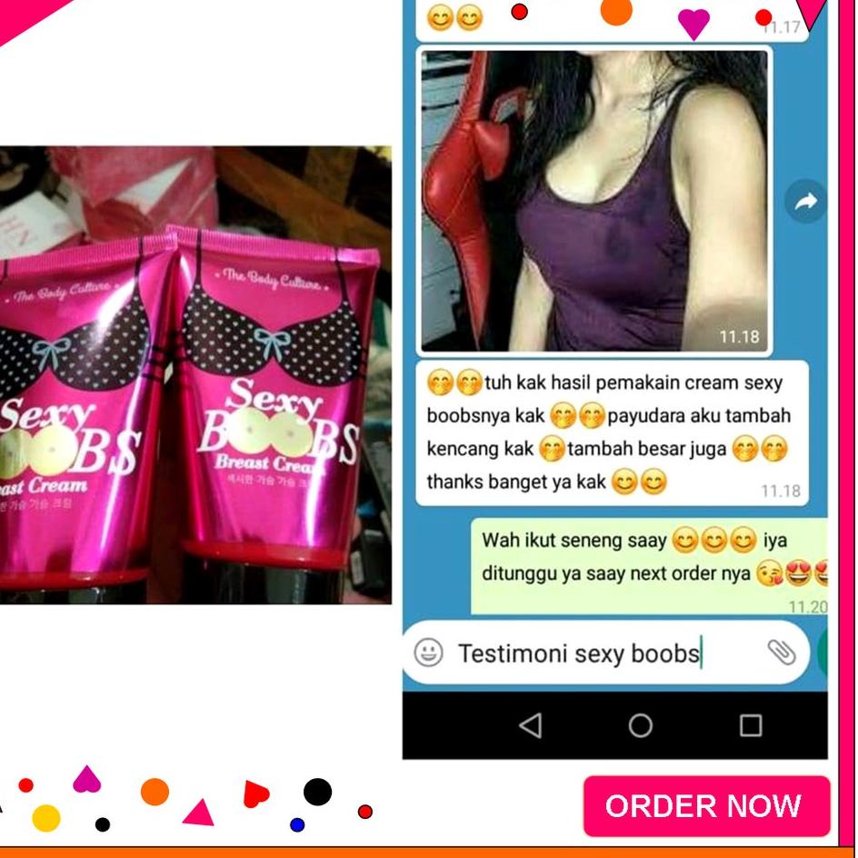 [TX1263] SEXY BOOBS PEMBESAR PAYUDARA PENGENCANG PENCERAH PAYUDARA CEPAT BPOM AMAN HERBAL PERAWATAN 