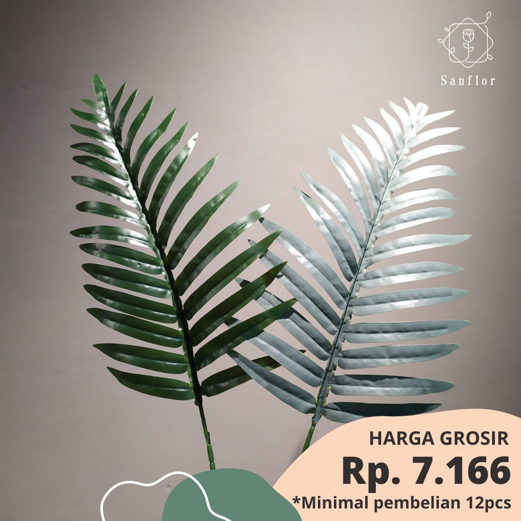 DAUN PALEM PALSU/DAUN PALEM ARTIFICIAL/DAUN PALEM LATEX