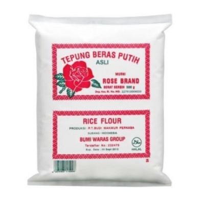 Tepung beras ROSE BRAND 500gram/pack