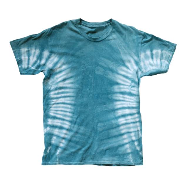 Tie Dye T-shirt Blue Wings