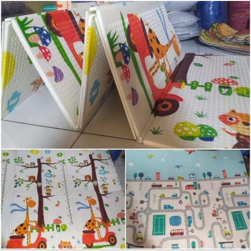 PLAYMATE BAYI TEBAL 180X200 CM MATRAS BAYI SHIMANO PLAYMATE LIPAT KARPET PLAYMAT TIKAR LIPAT ANAK