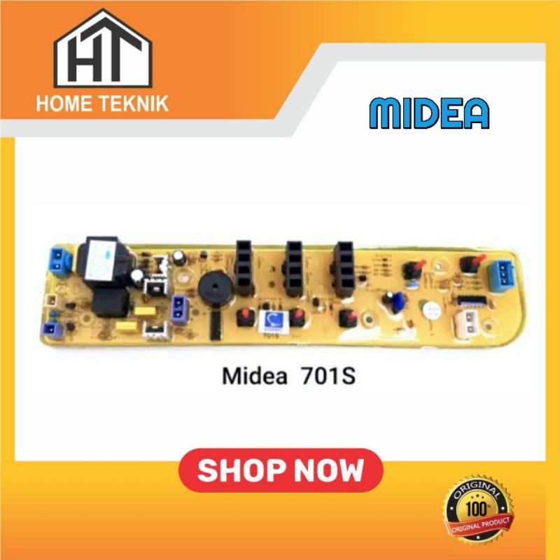 Modul pcb mesin cuci MIDEA MAS70-S1101G MAS90-S501G code part 701S original program